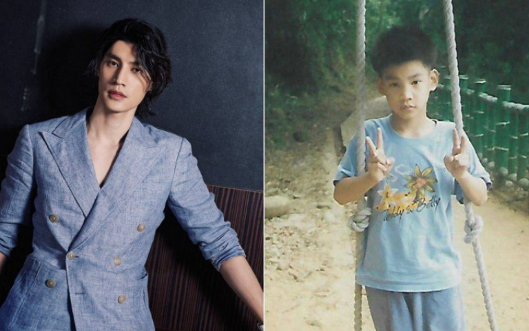 羅宏正超Q幼齒照曝光...神韻都沒變！　兩歲撞狗籠成刀疤哥