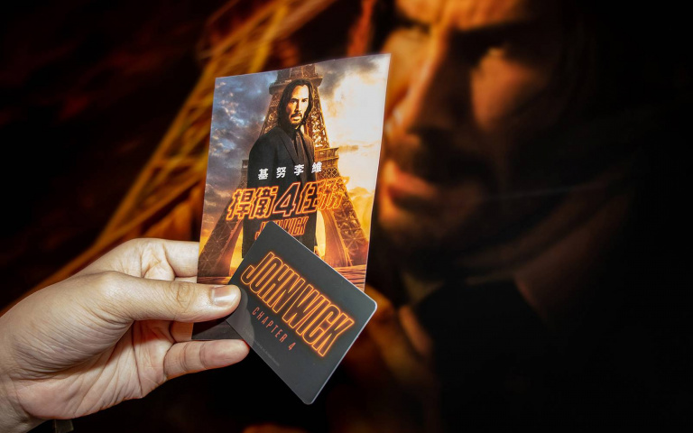 與基努李維一起住這間！行旅住房免費送《捍衛任務4》電影券、紀念卡！