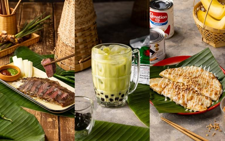 連續10天免費喝泰奶！泰式餐廳推6道新品，烤魷魚炒河粉、香蕉煎餅開吃！