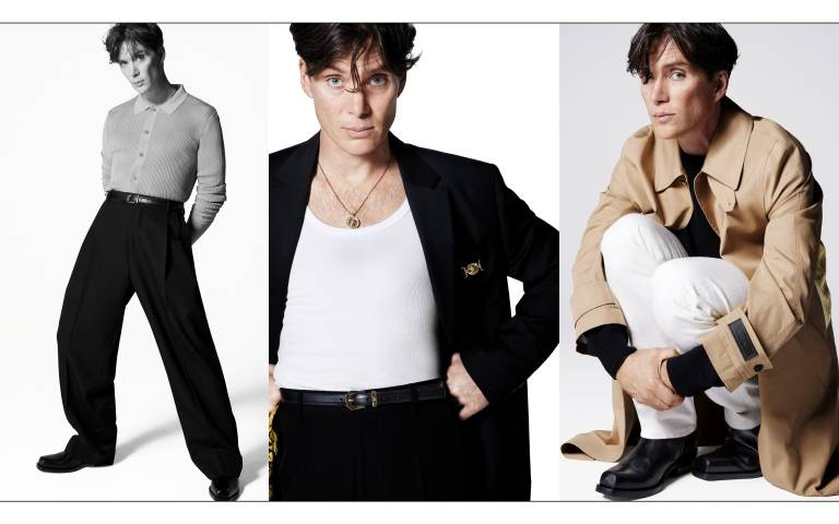 Versace Icons首發男士系列找來席尼墨菲助陣!擺脫社恐王稱號大方入鏡 姿體動作超時髦!