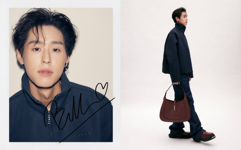 GUCCI繼Gulf、Davika後宣布再簽泰星Billkin為第三位泰國品牌大使！IG追蹤數破300萬還在持續上漲中妳一定要認識他！