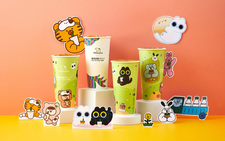 迷客夏挺臺灣設計新秀！3大超可愛IP躍上杯身！