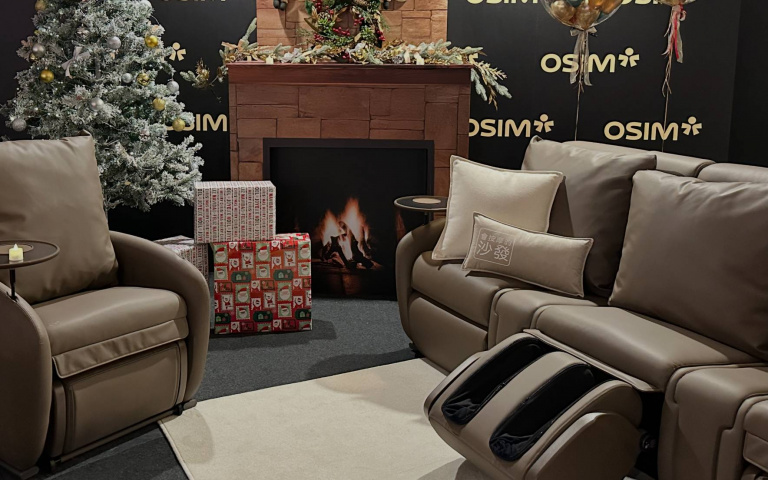 會按摩的沙發？！從肩膀按到雙腳，居家紓壓新體驗！