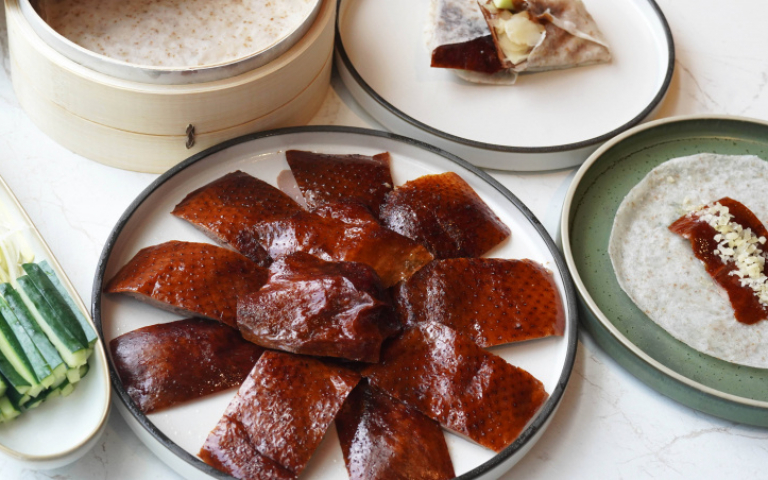 饕客敲碗成功　台北人氣粵菜餐廳首進台中　必吃招牌片皮鴨、百花釀油條