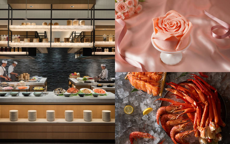 七夕情人節開吃！MJ Kitchen松葉蟹腳、天使紅蝦海陸豪華吃到飽、BAC玫瑰蛋糕驚艷登場！