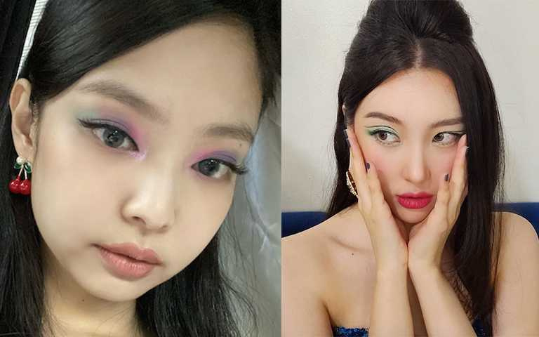 Jennie、宣美全換上這款「大勢綠眼妝」,最好駕馭的時髦兩款『綠』,保證不雷還很韓!!