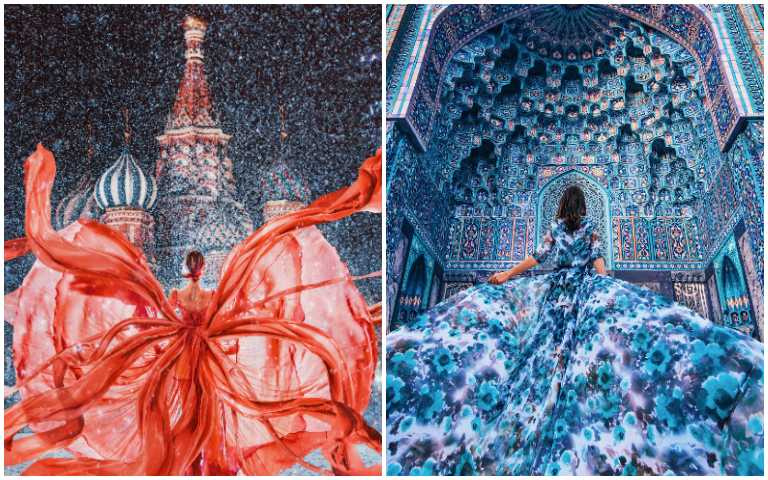 莫斯科女巫攝影師Kristina Makeeva,走遍世界在每張照片施展奇幻魔法!