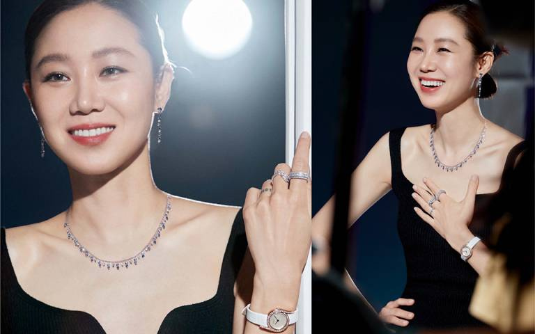 「歐膩逆齡術」讓姐來教你!韓劇女王孔曉振水光Q彈肌,搭配伯爵白金系百萬珠寶超吸睛