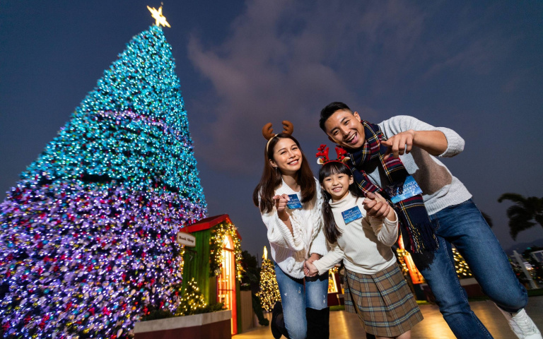 香港繽紛冬日巡禮1／最新藝術公園 打造巨型聖誕樹、聖誕小鎮首度移師西九文化區