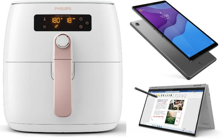 3C家電3.8折起!「Lenovo×飛利浦家電」祭出超狂優惠,滿額再送平板、氣炸鍋!