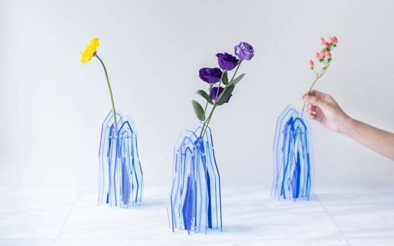 美術館典藏品化為立體當代山水!北美館xWU garden獨家推出「世外塵∙花器」