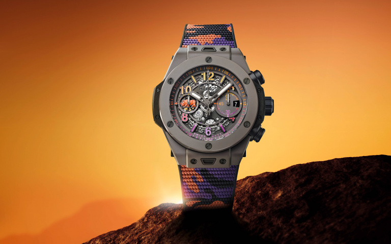 支持犀牛保育行動，HUBLOT 宇舶錶推限量錶款呈現非洲大地落日餘暉