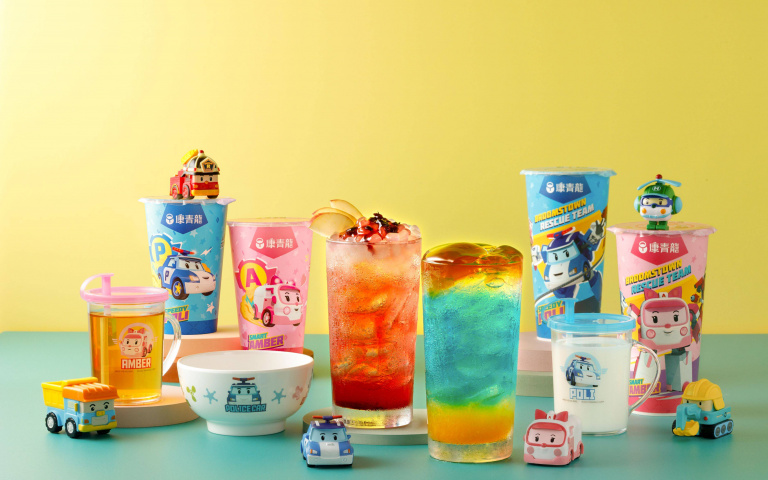 飲料杯身、封膜通通化身波力、安寶！康青龍 x「救援小英雄波力」超萌周邊必收藏！