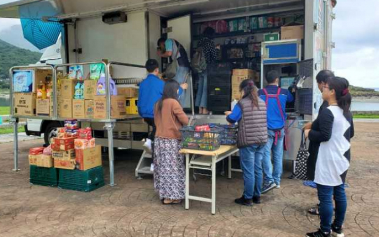 超給力隊友！行動超市車上路　偏鄉地區民眾揪甘心