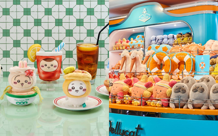 香港療癒地標！吉伊卡哇常設店開幕、Jellycat遊艇會太萌，限定周邊必須搶！