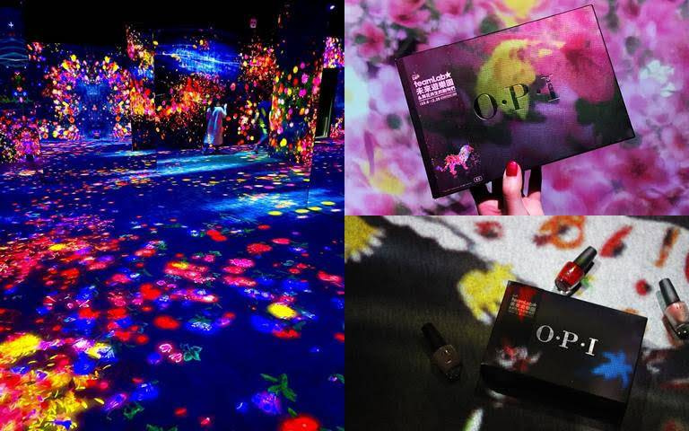 「teamLab未來遊樂園」10/8開展!除了有超好拍的9大互動式造景,更有期間限定聯名指彩等妳來收藏