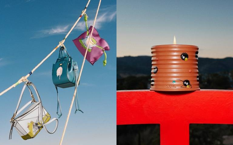 千尋吊床包、白龍羊絨毯、湯婆婆托特包、坊寶寶小皮件…《神隱少女》與 LOEWE 聯名系列終於公開