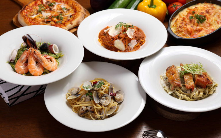 「牛排麵」套餐買一送一！義式餐廳單點就升級套餐優惠，快揪朋友來享用！