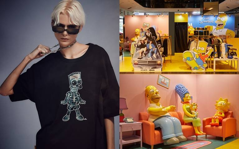 CACO×《辛普森家庭》快閃店！等比大公仔超好拍，大學T及帽T等超應景！