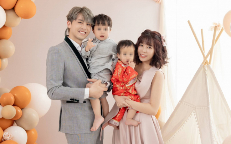 田亞霍合體老婆劉品妡 「一百萬分的愛」送給家人
