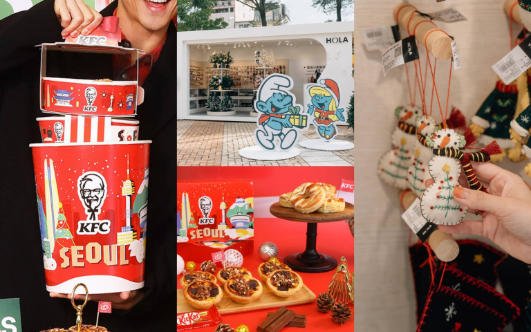 肯德基「聖誕巨大桶」層層有驚喜　雪花炸雞、KITKAT蛋撻、草莓比司吉一次滿足
