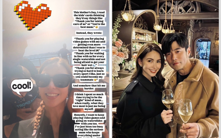 周杰倫低調入鏡！昆凌母親節告白孩子：「原來他們最愛的是我做自己」