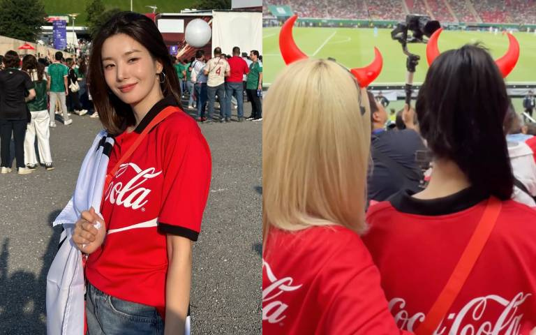 2026世界盃「韓國女神應援團」超搶鏡！權恩妃大秀美腿、aespa Karina ✕ Winter 「發光惡魔角」甜瘋全網