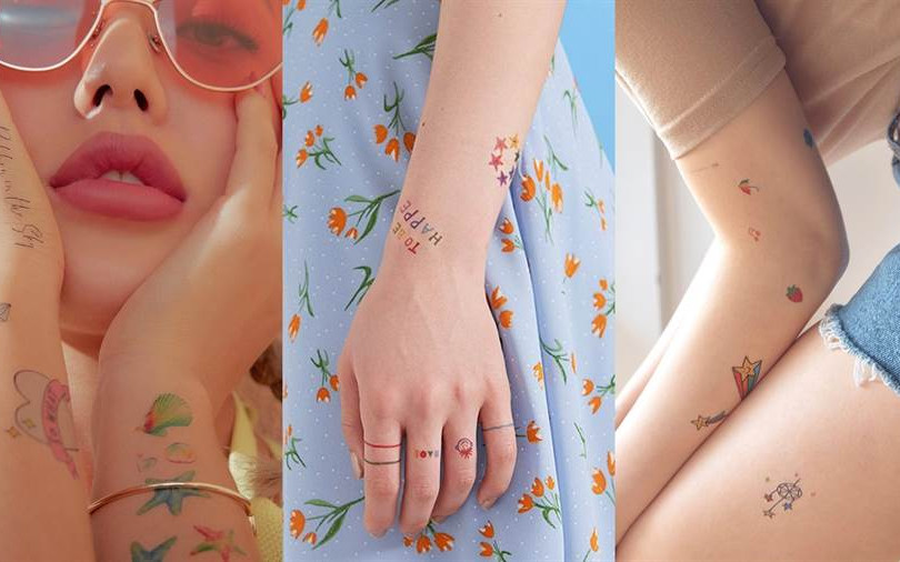 讓韓妞也著魔的夢幻系Tattoo貼紙實在太美！不買對不起自己！