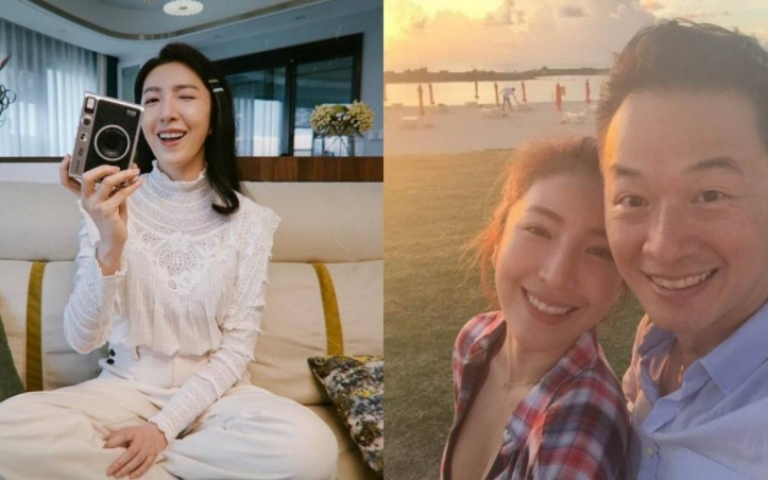 44歲楊謹華私底下打扮根本25歲嫩妹一個,最近更曬出他與老公甜蜜舊照,一看就知道為什麼老公這麼愛她