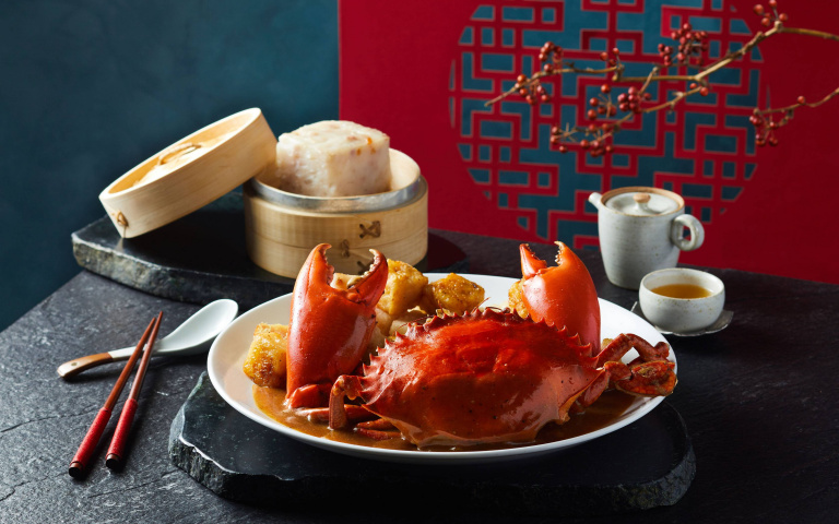 海鮮控吃起來!粵菜推「秋蟹料理」,吃得到整隻紅蟳、大沙公!