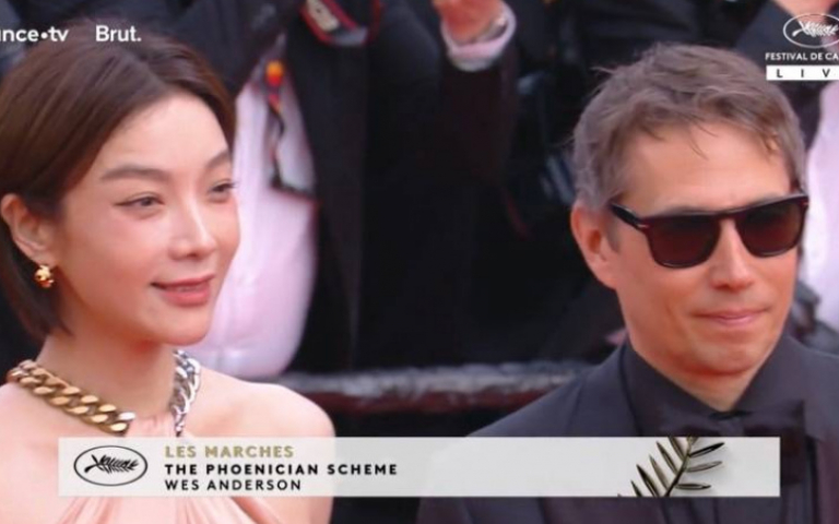 蔡淑臻美登坎城紅毯 同台奧斯卡導演西恩貝克嗨喊「想留下來」