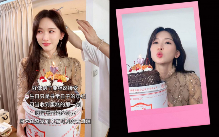 林志玲是仙女本人吧？ 51歲生日影片連「哭著許願」都美到發光！公開私房養顏法：原來姐姐最愛番茄和肥肉！