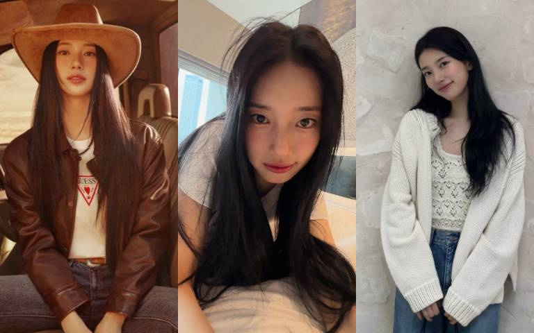 秀智私服根本行走穿搭範本！白T、牛仔褲也能美上熱搜，5招「女神穿搭公式」快抄