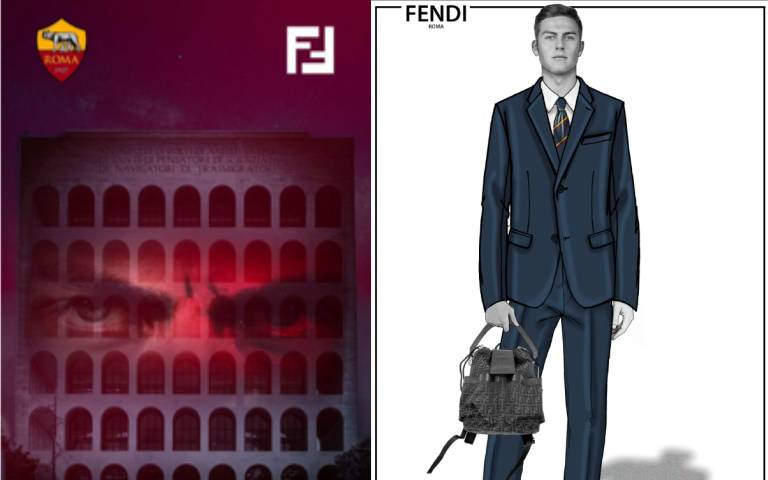 2022-2023年義大利足球聯賽賽季8月底開賽了！羅馬隊將穿著由FENDI設計的球衣出場！