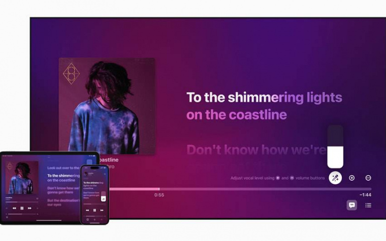 蘋果最新卡拉OK「Apple Music 開唱」登場！手機拿出來就可以是K歌神器