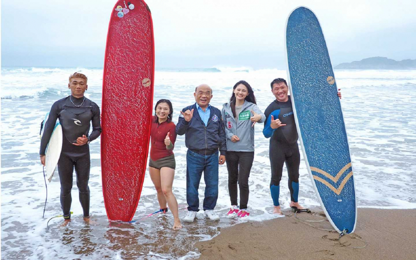 【新北】全新金山浪點「中角灣國際衝浪基地」玩騎北海岸美景