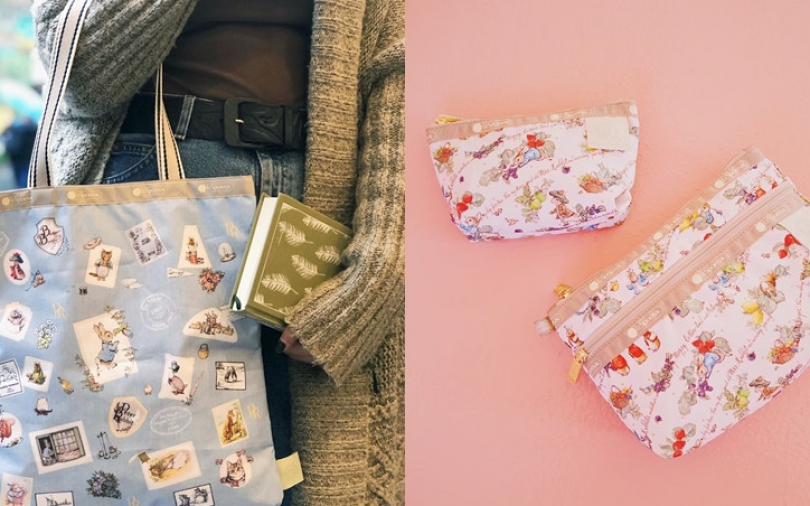 兔兔超療癒！彼得兔x LeSportsac插畫聯名系列發萌開賣