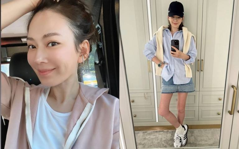 Melody 45歲零修圖素顏照也太正! 原來每天必喝「這一杯」打底,難怪有好氣色又有好身材!