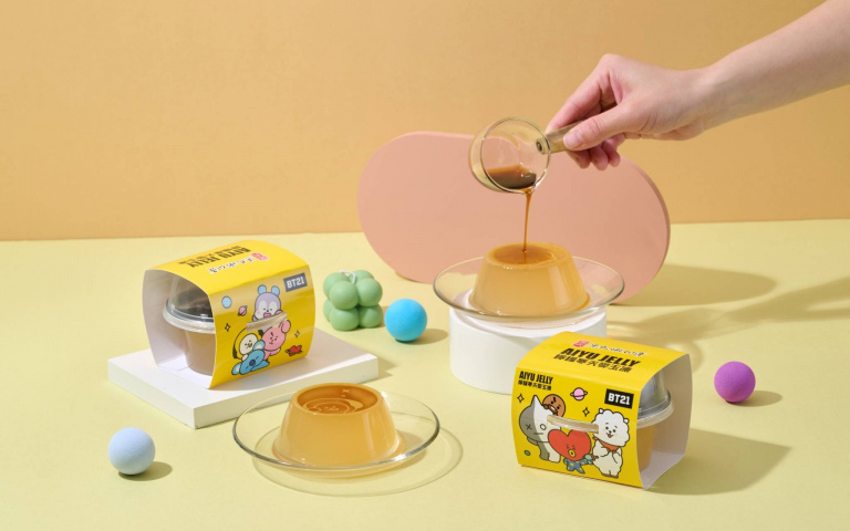 7-ELEVENｘ黑丸嫩仙草獨家推出「BT21 仙草凍」盲盒！開箱驚喜滿分