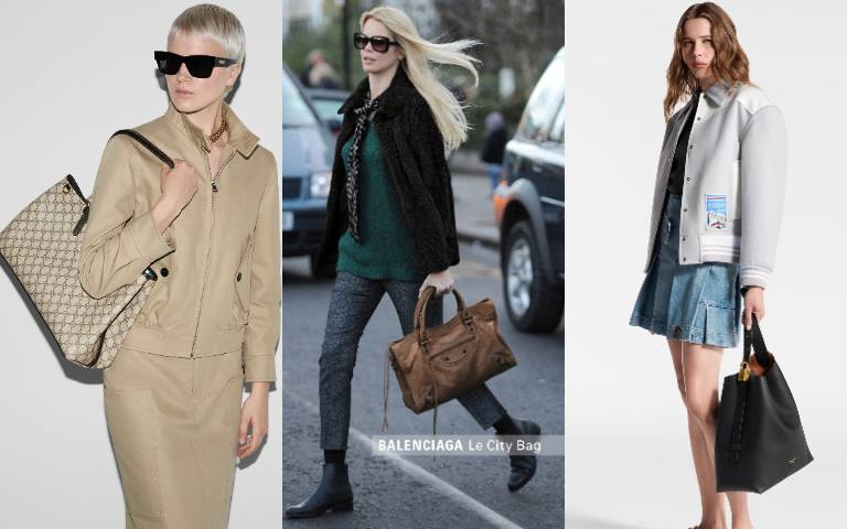 大包控必看！精品通勤包推薦：LV HOBO時髦鬆弛、GUCCI GG Emblem超能裝…巴黎世家 Le City最百搭