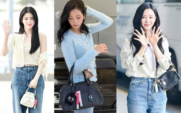 包包掛娃娃已落伍?女神Jisoo、韓韶禧、金智媛現在都加掛時髦唇彩吊飾,正式取代娃娃成時尚新指標!