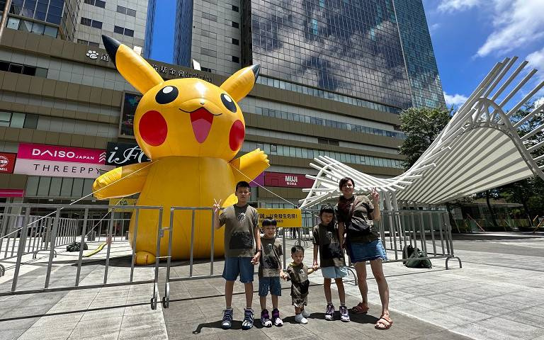 寶可夢降落汐止遠雄廣場，見面會&快閃店人氣爆表！