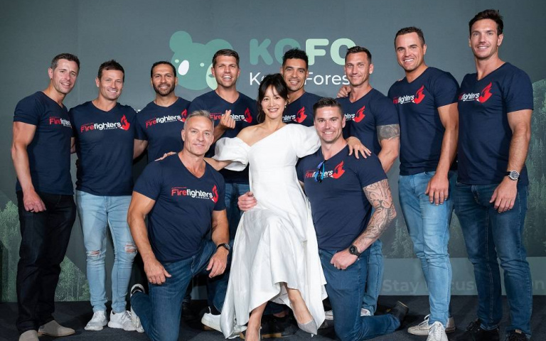 Janet種菜種樹樣樣來！攜手澳洲猛男消防隊呼籲森林復育重要性 ！