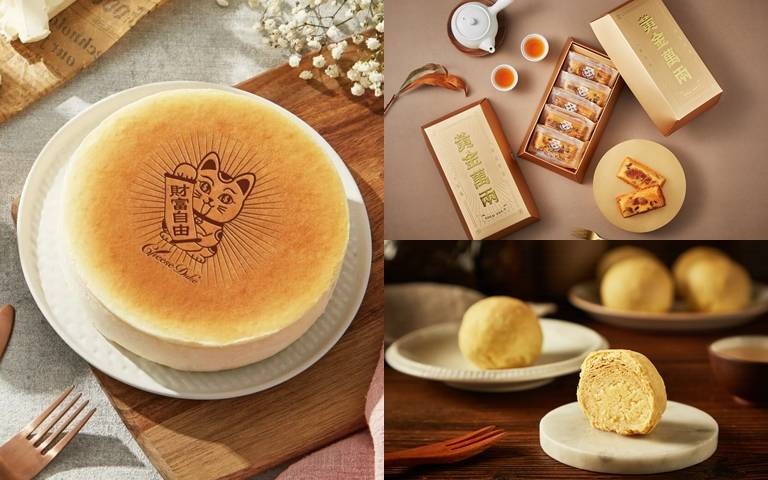 「起士公爵」3款年節禮盒！乳酪蛋糕、黃金萬兩費雪，金磚造型有夠台！