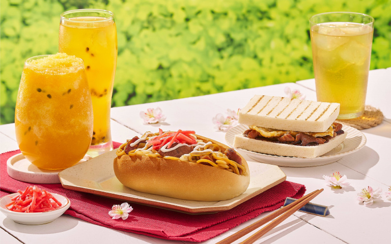 秒飛日本!Q Burger「燒肉慶典」系列,燒肉炒麵麵包、大阪燒蘿蔔糕超欠吃!