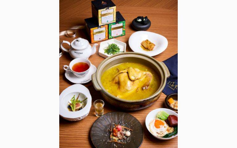 《唐寧風華御宴套餐》英式茶香×台式食材×法式技法 一場文化交會的不思議餐桌