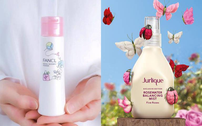 全球美妝迷都想搶！FANCL潔顏粉、Jurlique玫瑰活膚露限量版包裝　實在太生火！