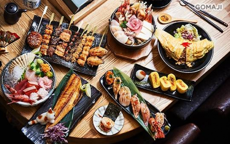 華燈掀起日式酒食熱潮！GOMAJI帶你吃遍全台最夯居酒屋 限時優惠6.6折起，串燒、新鮮鍋物、握壽司吃到不想停