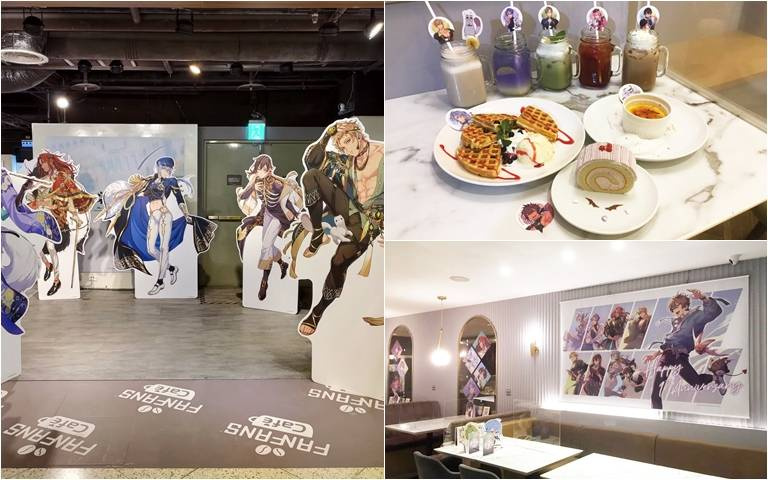 期間限定BL主題咖啡廳,來店再贈限定禮物!角色爆衣拍照牆超養眼!