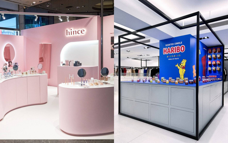下雨更好逛的台北室內景點推薦!「hince全台首間快閃店」「HARIBO香氛蠟燭期間限定快閃店」根本美妝迷的購物天堂!